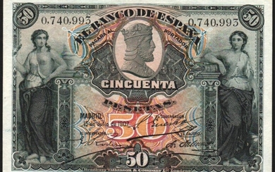 15 de julio de 1907. 50 pesetas. EBC+