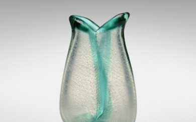 Archimede Seguso, Merletto vase, model 10039