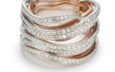 Chimento, A Gold and Diamond Ring