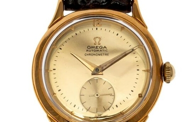 18K Gold Omega Centenary Chronometer Men's Watch