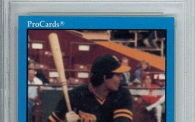 1989 Procards Jose Canseco #1536 Card Signed Oakland A's PSA/DNA