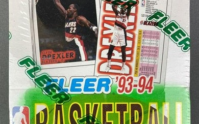 1993 - 94 Fleer Basketball Series 1 Factory Sealed Box