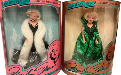 (2) Vintage Marilyn Monroe Collector Series Fashion Dolls