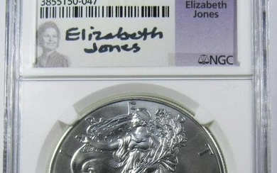2014 AMERICAN SILVER EAGLE NGC MS-70