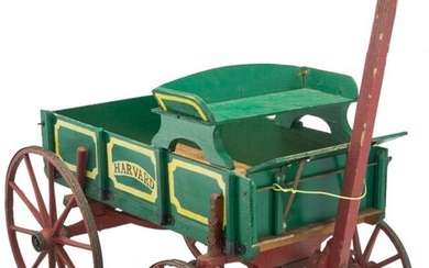 Harvard Junior Goat Wagon, circa 1900 Marks: HAR