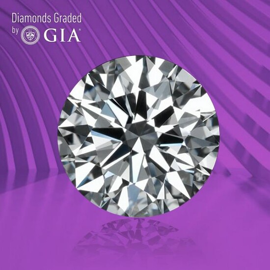 3.15 ct, Color D/VVS2, Round cut GIA Graded Diamond