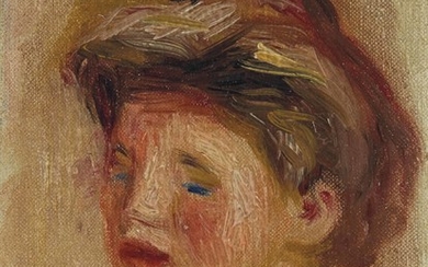 Pierre-Auguste Renoir (1841-1919), Tête de jeune fille