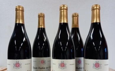 5 bouteilles de Saint Aubin 1er Cru Bourgogne... - Lot 64 - Enchères Maisons-Laffitte