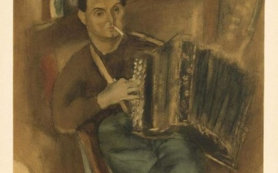 Jules Pascin Portrait de Pierre Mac Orlan