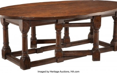 61064: An English Oak Gate-Leg Wake Table, 17th century