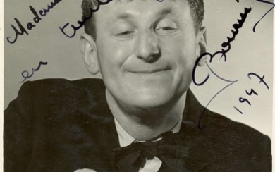 BOURVIL: (1917-1970) French Actor, best known for his co-starred comedies with Louis de Funes. Signe...