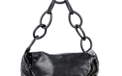 CHANEL - a Lambskin Pleated CC Flap handbag.
