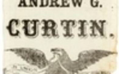 "FOR GOVERNOR ANDREW G. CURTIN/THE SOLDIERS' FRIEND"