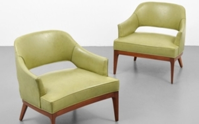 Harvey Probber - Pair of Lounge Chairs, Attributed to Harvey Probber