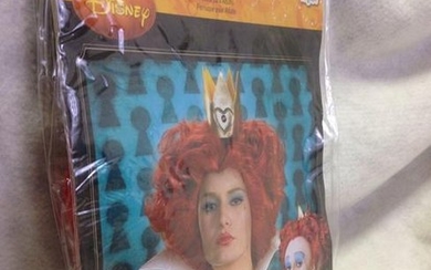 NOS - Halloween Wig - Disney Red Queen Alice In