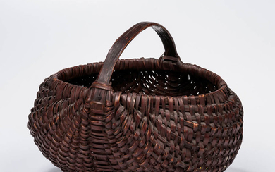 Red-painted Buttocks Basket