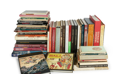 A COLLECTION OF REFERENCE BOOKS ON INDONESIAN ART