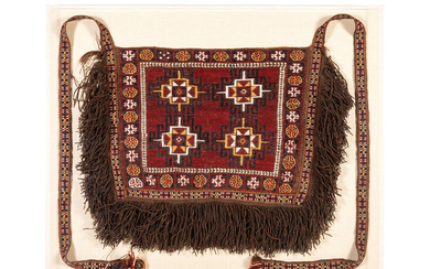 A Caucasian Woven Saddle Bag