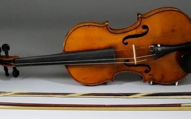 A French JTL Full Size Violin, Late 19th Century,...