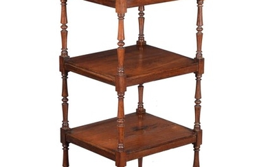 A George IV rosewood four tier whatnot