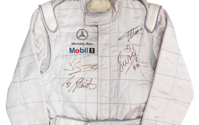 A Mercedes-Benz Mobil 1 2007 promotional race suit, worn by...