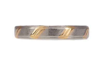A PLATINUM AND GOLD WEDDING BAND