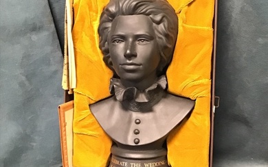 A boxed & numbered Royal Doulton bust of Princess Anne...