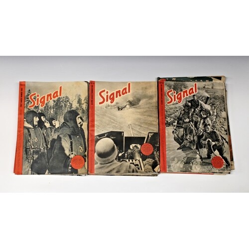 A collection of thirty (30) editions of Signal - The Wehrmac...