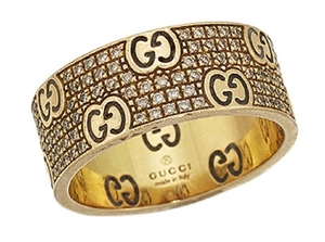 A diamond-set 'Icon' ring, by Gucci, the...