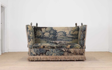 A two-seat ‘Knole’ sofa