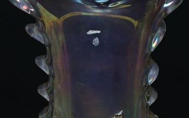 ALFREDO BARBINI Large vase.
