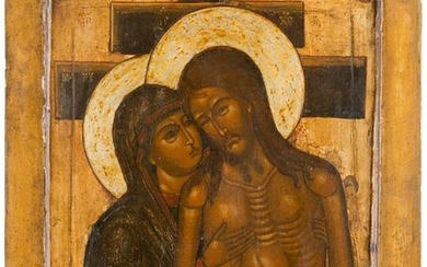 AN ICON SHOWING 'DO NOT WEEP FOR ME, MOTHER' Russian