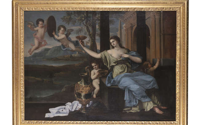 ATTRIBUTED TO LAURENT DE LA HYRE (1606-1656) Artemisia...