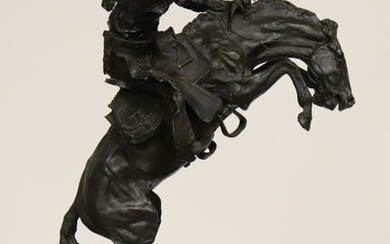 Aftr Remington - Bronze Bronco Bust
