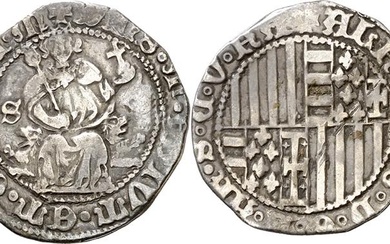 Alfons IV (1416-1458). Nàpols. Carlí. (Cru.V.S. 889) (Cru.C.G. 2933) (MIR....