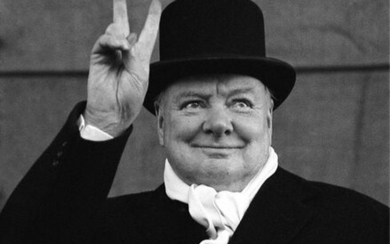 Alfred EISENSTÆDT (1898-1995) Winston Churchill.…