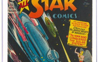 All Star Comics #55 (DC, 1950) CGC FN- 5.5...