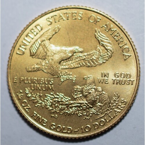 American 1/4 Ounce Gold Eagle - 1996