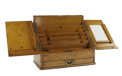 An English Oak Writing Box.