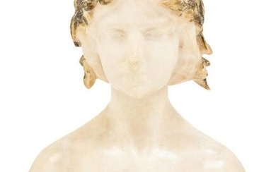 An Italian Alabaster Bust