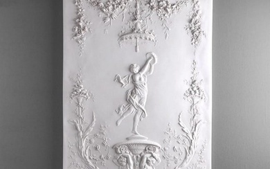 Ancient Barbedienne Bas-Relief Art - (22lbs)