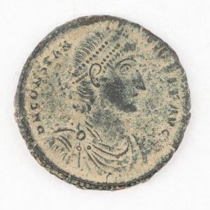Ancient Roman Constantius II AE2 Copper Coin, Circa 348-350