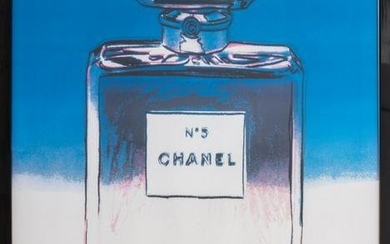 Andy Warhol (American, 1928-1987) "Chanel No. 5" offset lithograph poster, edited by "Andy Warhol