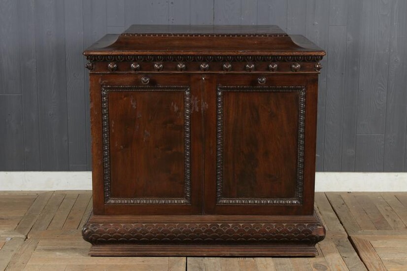 Antique Collector's Folio Cabinet Stand