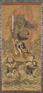Antique Japanese Painting on Paper