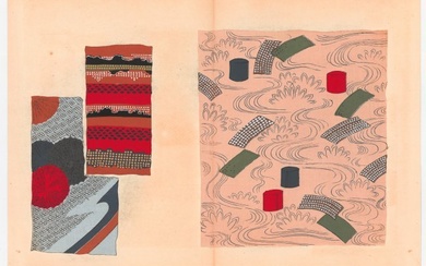 Antique Japanese Woodblock Print by Tsuji Shokyo from 1914