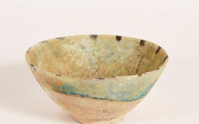Antique islamic ceramic Nishapur glazed bowl - VIIIe au XIIIe siècle