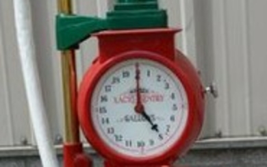 Bowser "Pumpkin Head" Clock Face Gas Pump Restor