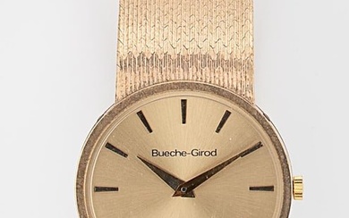 Bueche-Girod - A 9ct gold wristwatch