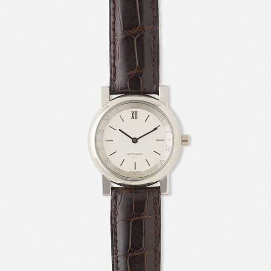 Bulgari, 'Anfiteatro' platinum wristwatch, Ref. AT 35 PL AUT